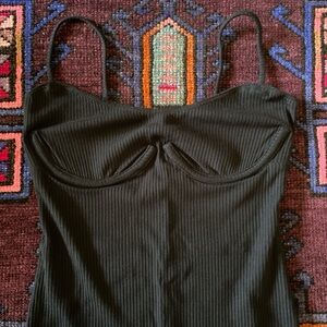 RARE Reformation bustier bodysuit, S 🖤 NWOT